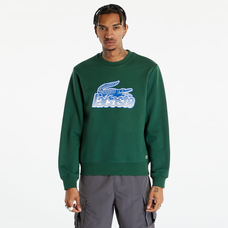 Sweatshirt Lacoste Sweatshirt Green Grön | SH5087 132, 0