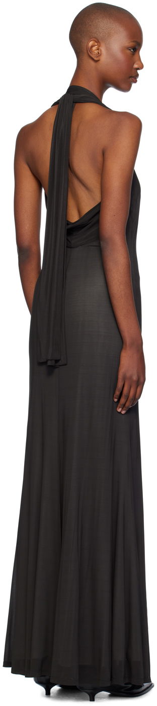 Klä Helmut Lang Dancer Maxi Dress Svart | O07HW605, 2