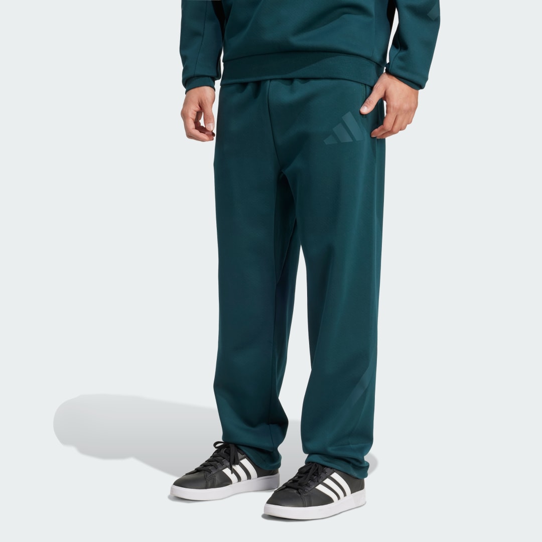 Träningsbyxor adidas Performance adidas Z.N.E. Open-Hem Pants Grön | JW4763, 0