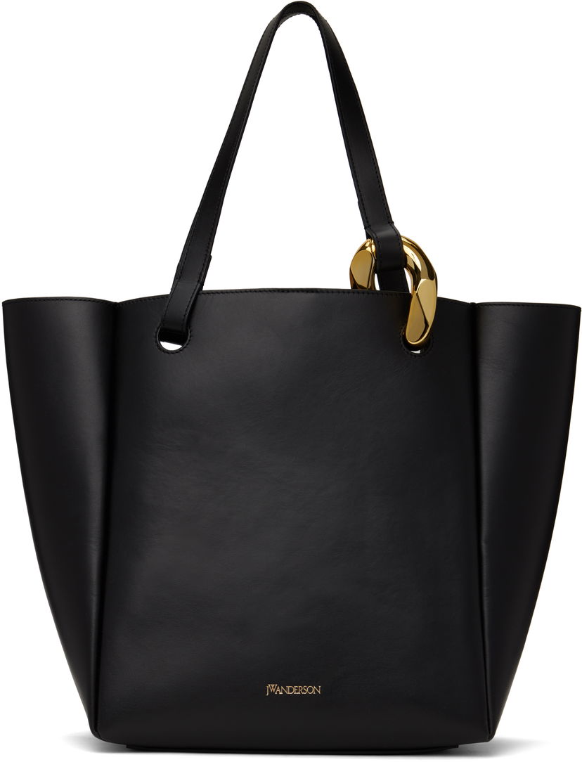 Tygpåse JW Anderson JW Anderson Corner Tote Svart | HB0547-LA0351