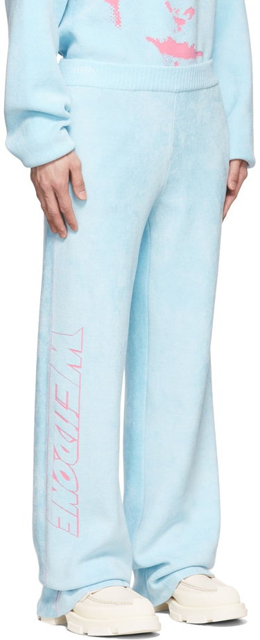 Träningsbyxor We11done We11done Viscose Lounge Pants Blå | WD-KP1-22-626-U-SK, 1
