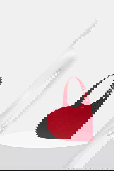 Tygpåse Coperni Coperni Belt Heart Tote Bag Röd | COPBA112F6012, 5