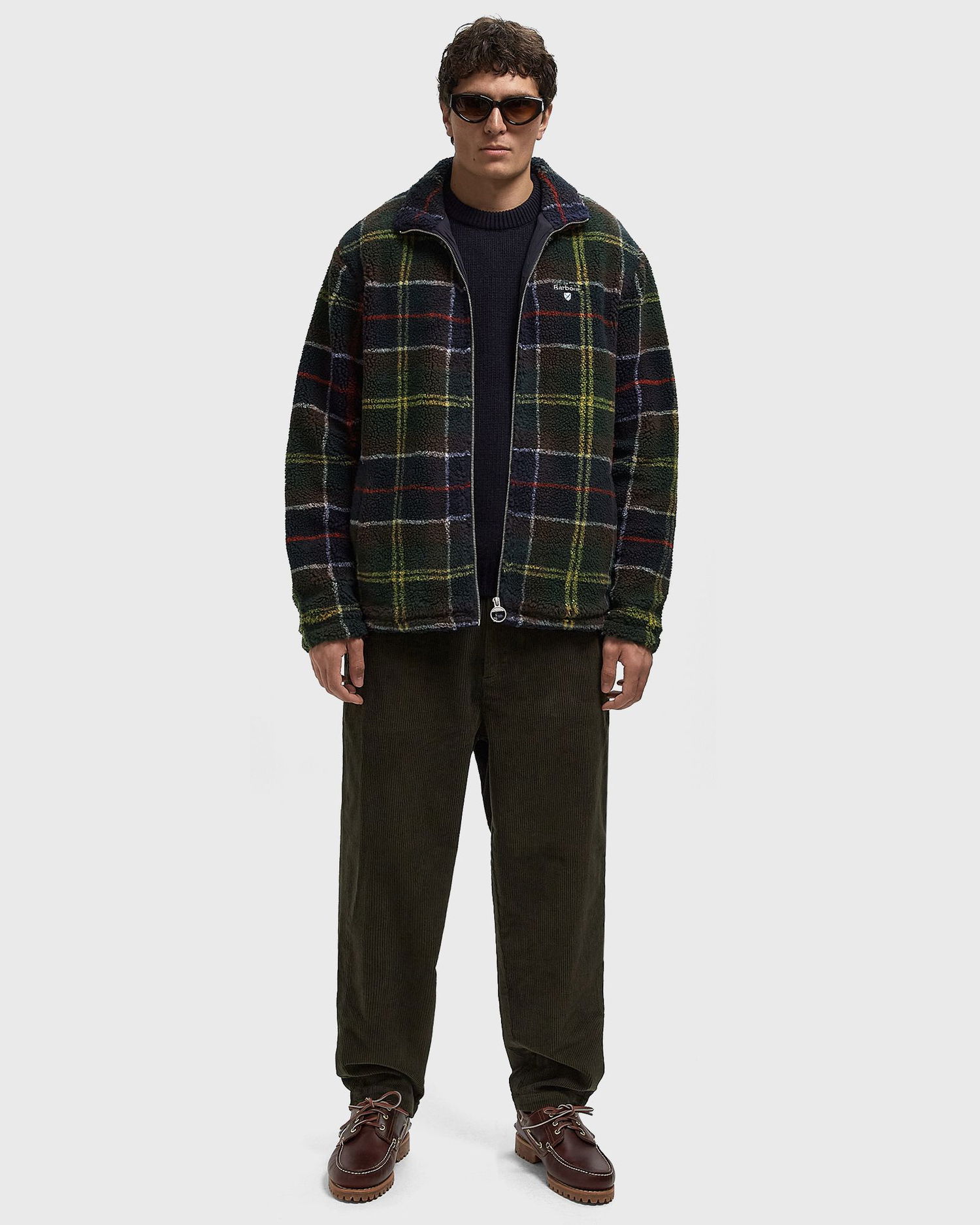 Byxor Barbour Stretch Cord Relaxed Pants Grön | MTR0745GN91, 1