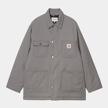 Rockar Carhartt WIP Carhartt WIP Leroy Chore Coat Grå | I035343_7, 4