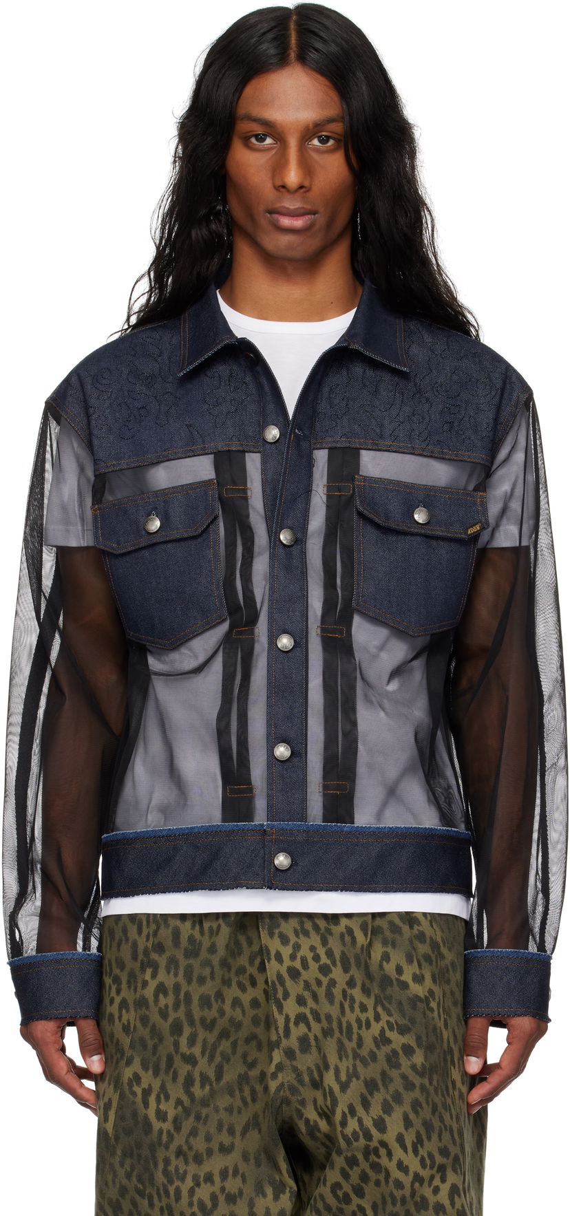 Jacka Andersson Bell Andersson Bell Tonny Sheer Denim Jacket Blå | awa695m