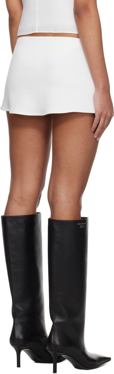 Kjol GUIZIO Guizio Micro Stretch Miniskirt Vit | C00301K022, 2