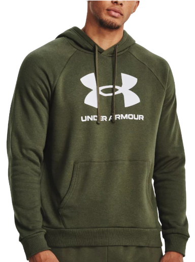 Sweatshirt Under Armour Rival Fleece Grön | 1379758-390