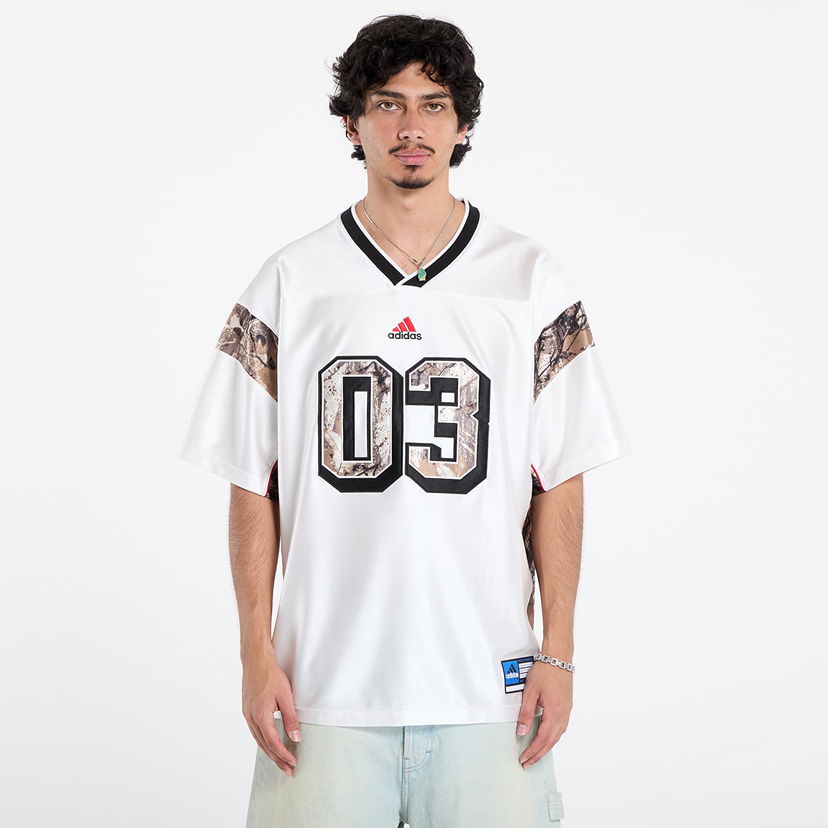 Jersey adidas Originals adidas Originals Camo Football Jersey Vit | KD6247