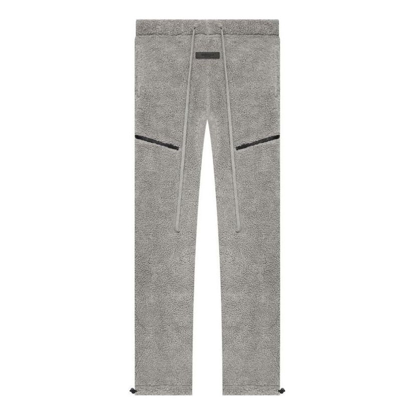 Träningsbyxor Fear of God Polar Fleece Drawstring Pants Grå | FOG-SS22-928