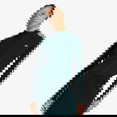 Sweater adidas Performance Adicolor Slim-Fit Knit Top Grön | JY2599, 1