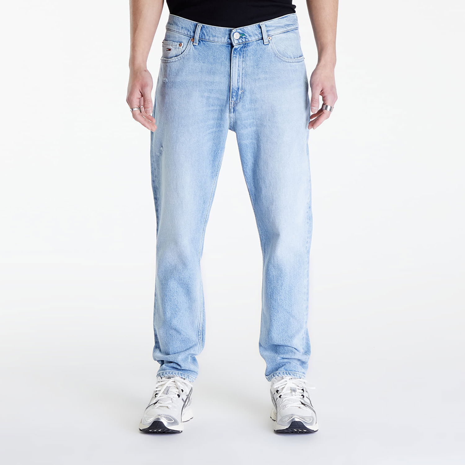 Byxor och jeans Tommy Hilfiger Tommy Jeans Dad Jean Regular Tapered B Blå | DM0DM18718 1AB, 0
