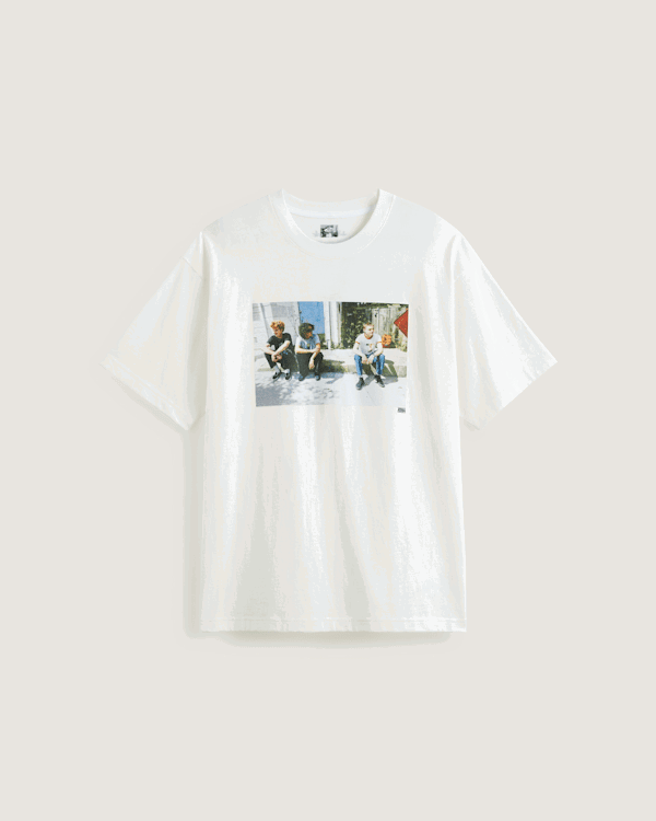 T-shirt Vans Skate Curb T-Shirt by Atiba Jefferson Vit | VN000QJPWHT, 0