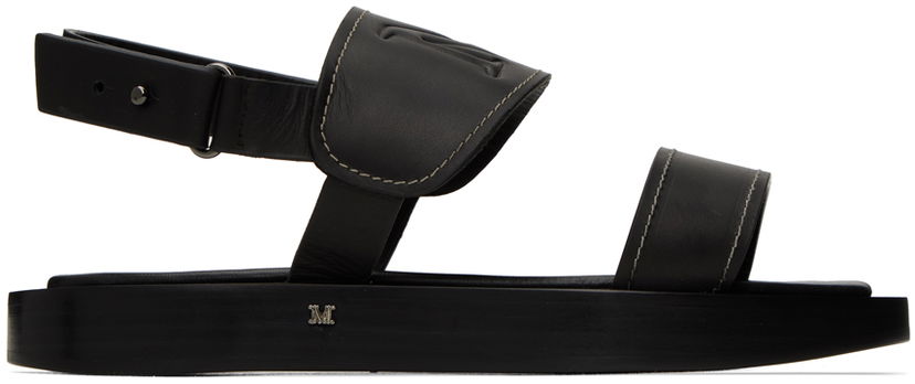 Kläder Max Mara Max Mara Diana Sandals Svart | 2345213131600 MM81336