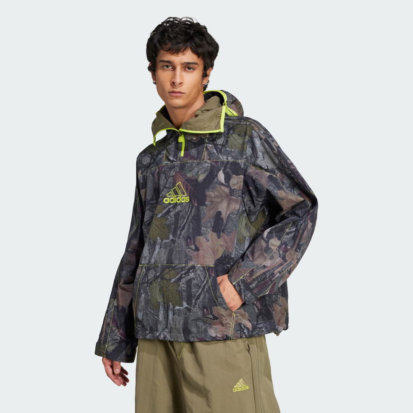 Vindjacka adidas Performance Camo Anorak Jacket Flerfärgad | JD5417