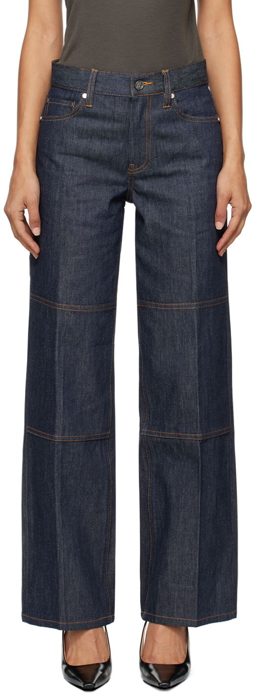 Jeans Helmut Lang Helmut Lang Carpenter Zip Jeans Blå | O06DW204