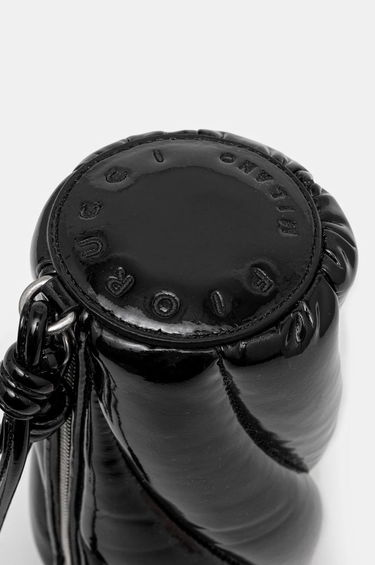 Axelväska Fiorucci Mini Vinyl Crossbody Bag Svart | U01FPABA002VN02BK01, 3