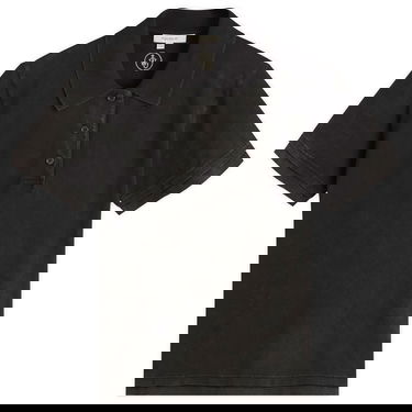 Polotröja JW Anderson JW Anderson Layered Short Sleeve Polo Top, Size Large Svart | JO0277-PG1808-781, 1