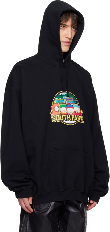 Sweatshirt VETEMENTS Vetements South Park Oversized Hoodie Svart | UA66HD670B, 1