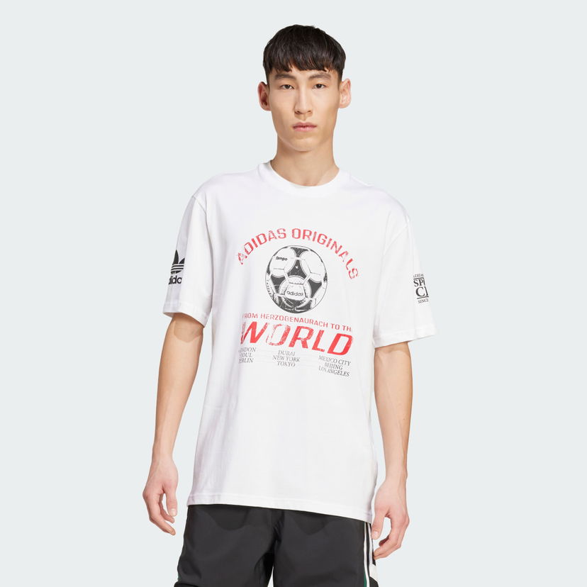 T-shirt adidas Performance From Herzogenaurach To The World Graphic Tee Vit | JX3065