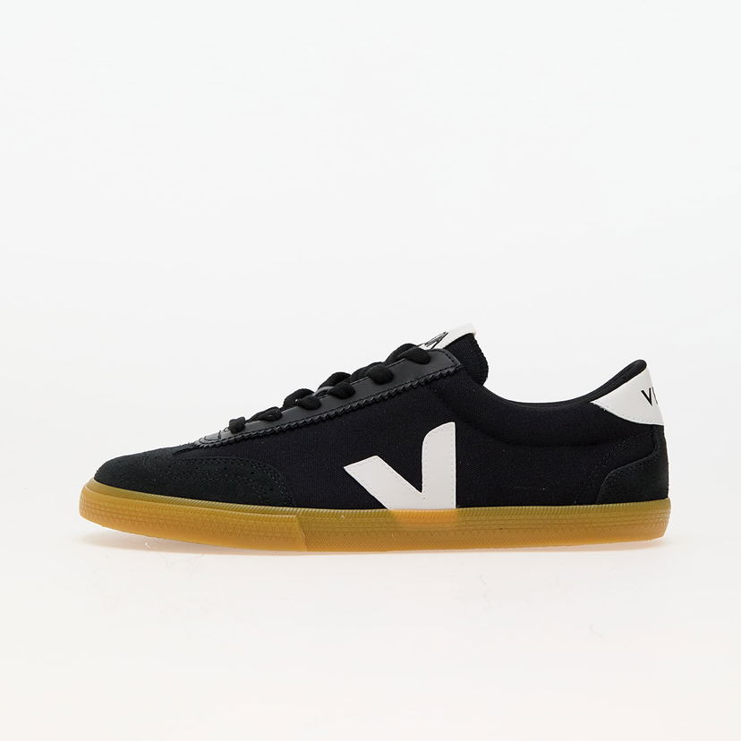 Sneakers och skor Veja Volley Canvas Black/ WHite/ Natural Svart | VO0103529B
