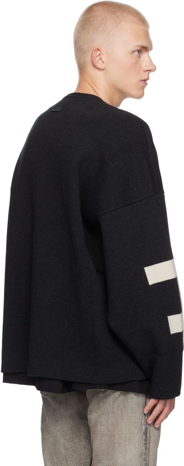 Sweater Fear of God Fear of God Merino Full Zip Sweater Svart | FG24FW20-0172MER, 2