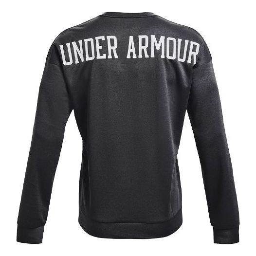 Sweatshirt Under Armour Loose Round Neck Training Sweatshirt Svart | 1361757-001