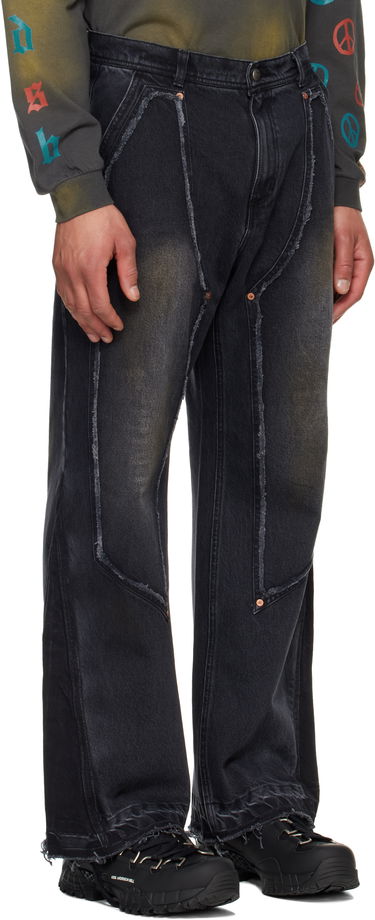 Jeans Andersson Bell Andersson Bell Rodeo Carpenter Wide Jeans Svart | apa792m, 1