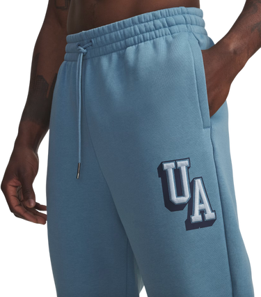Träningsbyxor Under Armour Under Armour UA Icon Fleece Graphic Joggers Blå | 6003934-418, 4