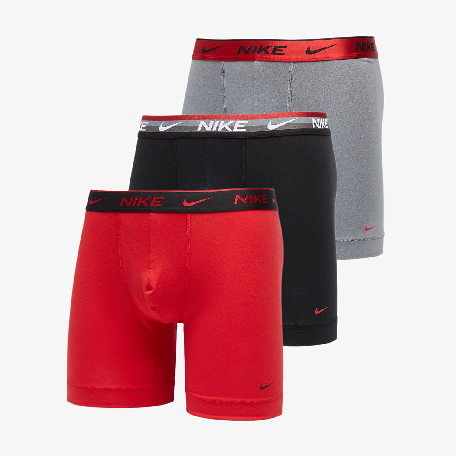 Boxare Nike Dri-FIT Everyday Cotton Stretch Boxer Brief 3-Pack Flerfärgad | 0000KE1007-1L9, 0