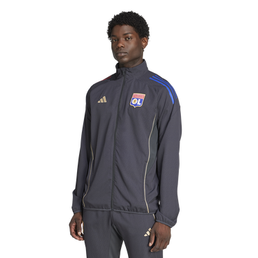 Jacka adidas Originals Olympique Lyonnais Pre-Match Jacket 2025/26 Svart | jl9479, 1