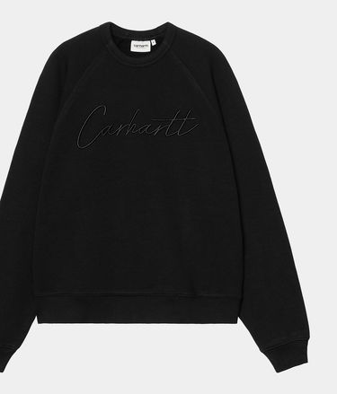 Sweatshirt Carhartt WIP Ray Sweatshirt Svart | I035526_9, 0