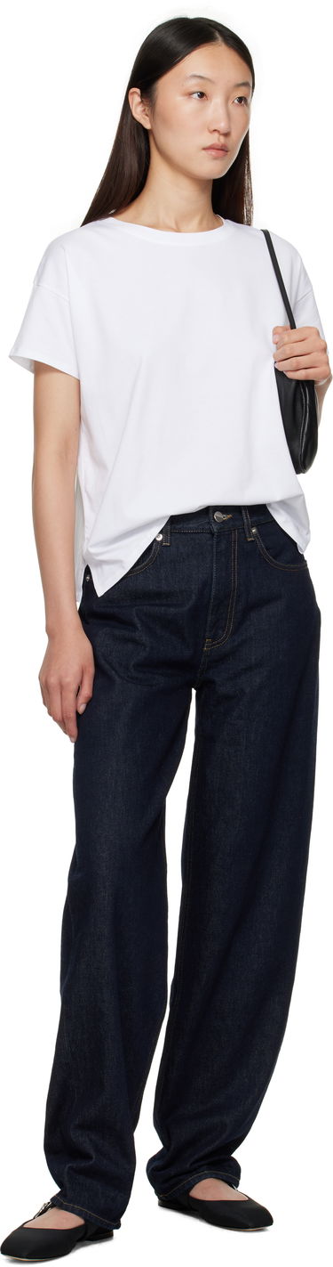 Jeans Loulou de Saison Loulou de Saison Samur Straight-Leg Jeans Blå | SAMUR LDS, 3