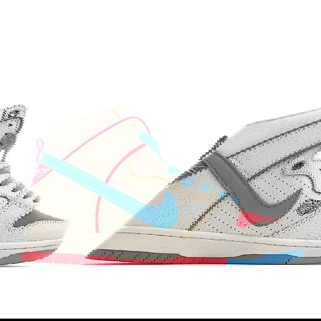 Sneakers och skor Nike SB Dunk High Pro Ishod Wair x Magnus Walker Vit | DH7683-100, 0
