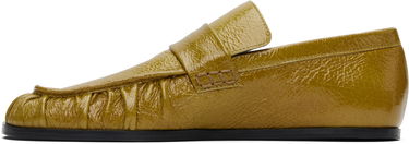 Sneakers och skor Jil Sander Jil Sander Patent Leather Loafers Gul | J16WR0022_P8297, 2