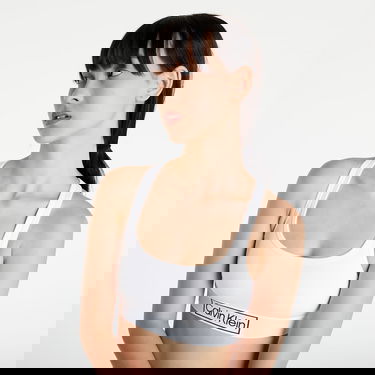 Behå CALVIN KLEIN Bralette Reimagined Heritage Vit | QF6768E 100, 0
