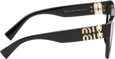 Solglasögon Miu Miu Miu Miu Cat-Eye Sunglasses Svart | 0MU 01YS 8056597782418, 4