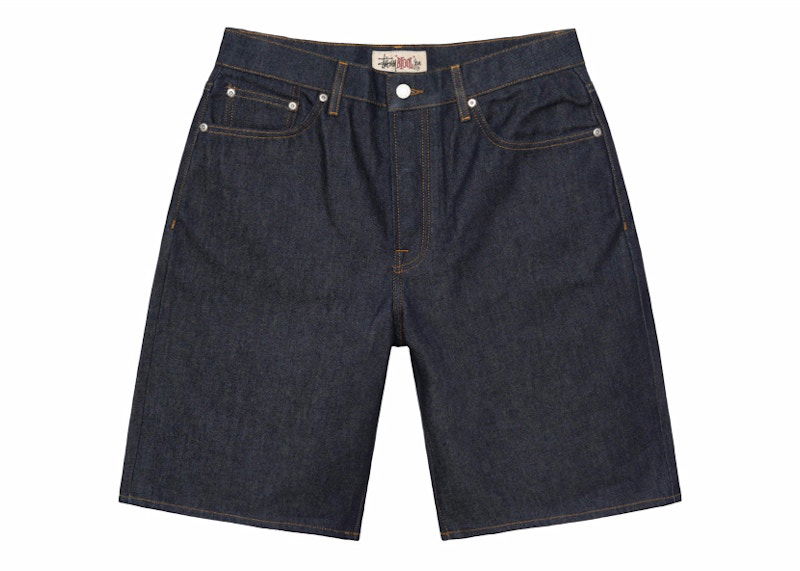 Shorts Stüssy Stussy Big Ol' Denim Shorts Blå | 112296_RAWW