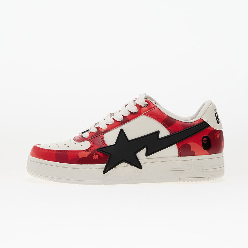 Sneakers och skor BAPE BAPE Sta OS 1 M1 41 Röd | 001FWL301308MRED