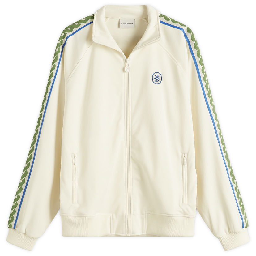 Bomberjacka Drôle de Monsieur Zip Up Track Jacket Vit | G-SJ007-PL135-OW