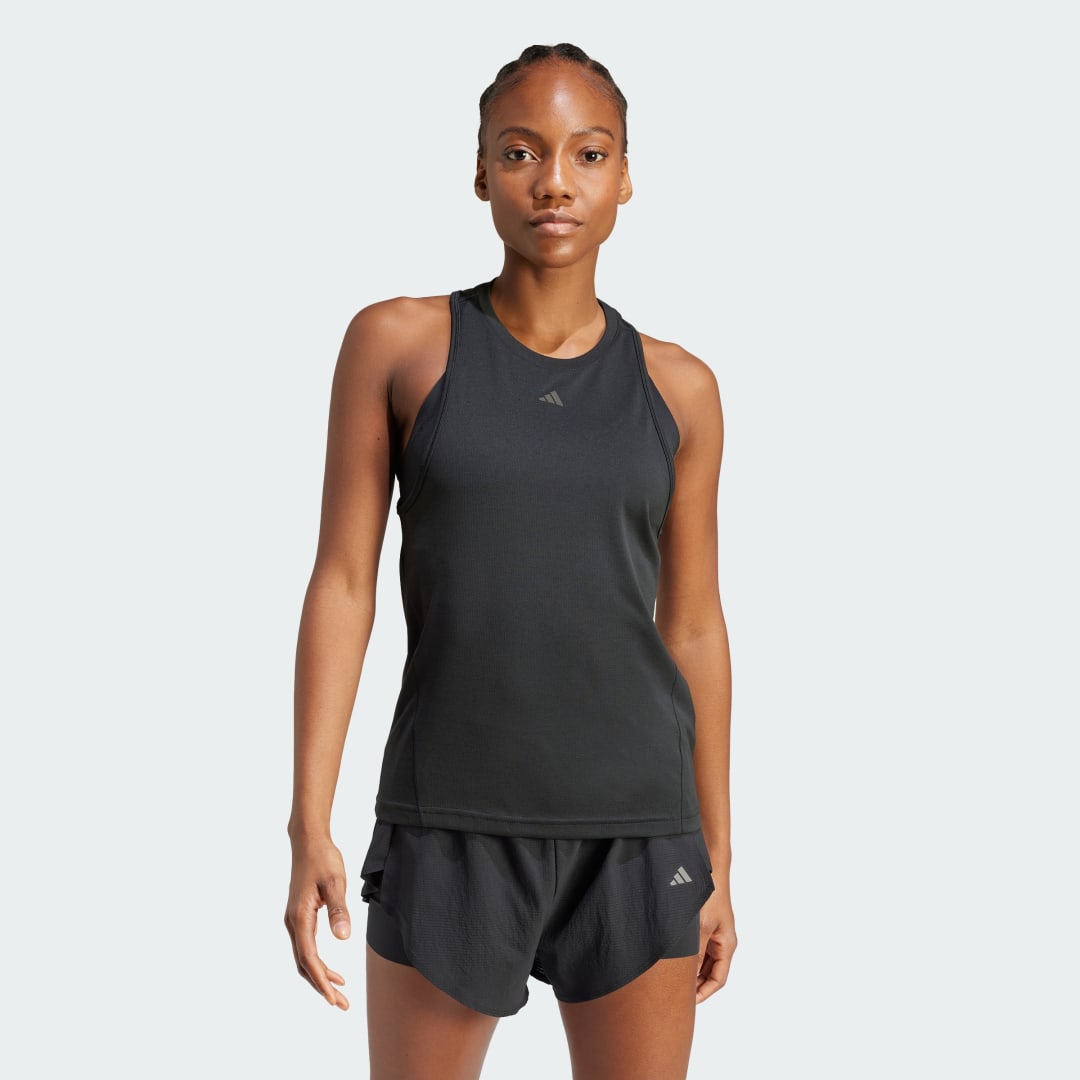 Linne adidas Performance Designed for Training HEAT.RDY HIIT Tank Top Svart | IU1128, 0