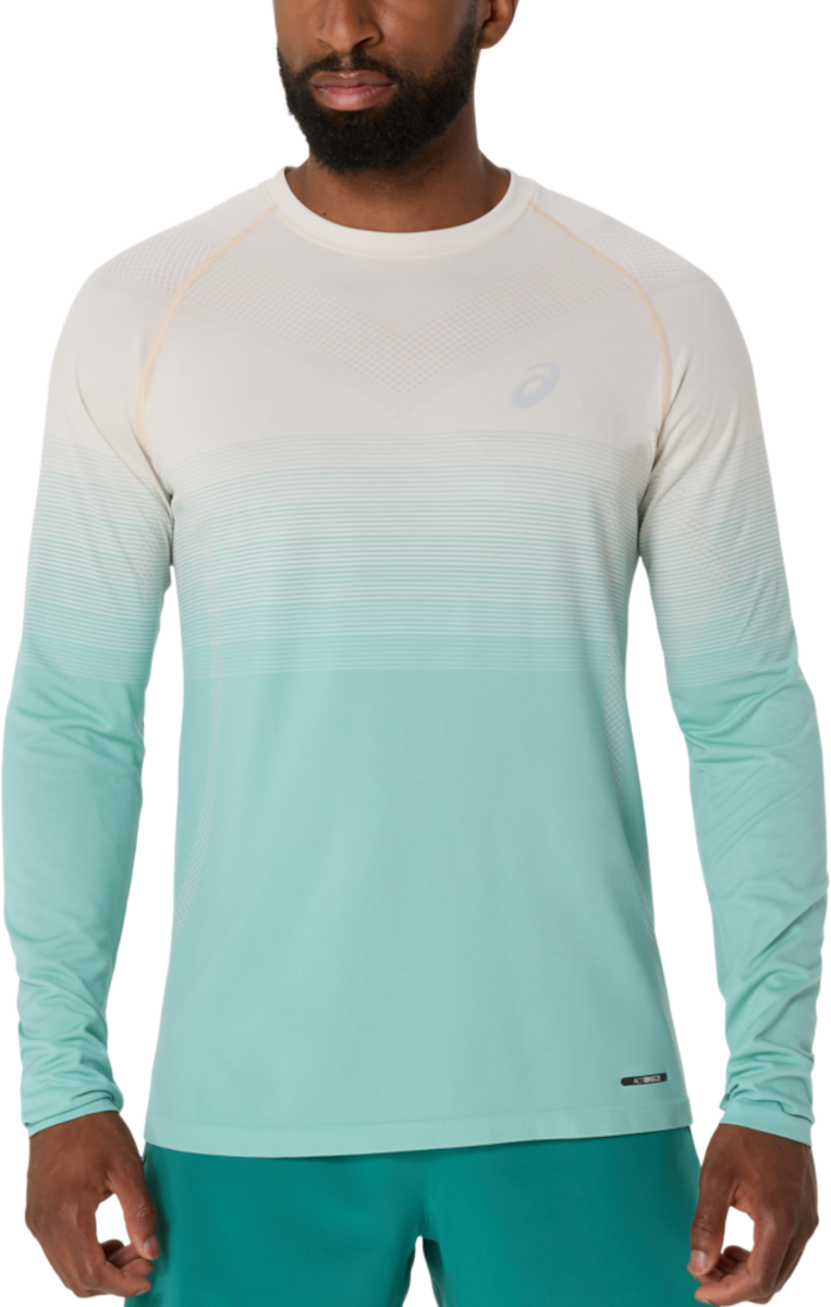 T-shirt Asics Asics Seamless Long Sleeve Running Top Grön | 2011c394-201