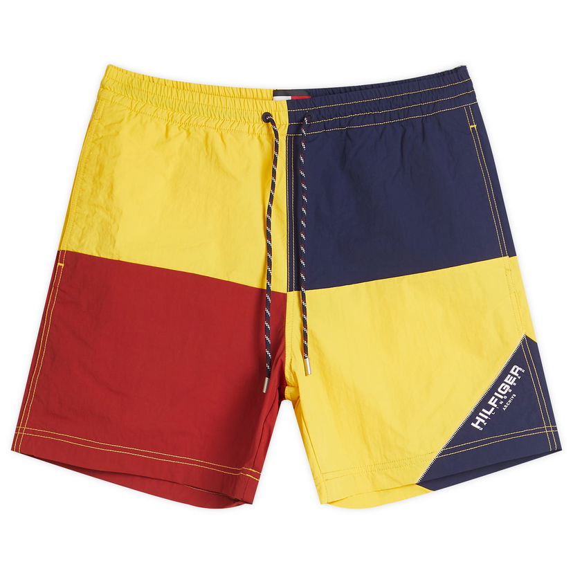Badkläder Tommy Hilfiger Tommy Jeans Gi Sailing Colorblock Shorts Flerfärgad | MN0MN00015ZH1