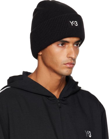 Mössa Y-3 Y-3 Classic Knit Beanie Svart | JW8963, 1