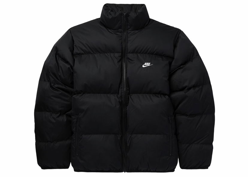 Pufferjacka Nike Sportswear Club Puffer Jacket Svart | FB7369-010