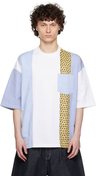 T-shirt Comme des Garçons Comme des Garçons Homme Multi-Fabric T-Shirt Vit | HO-T010-051, 0
