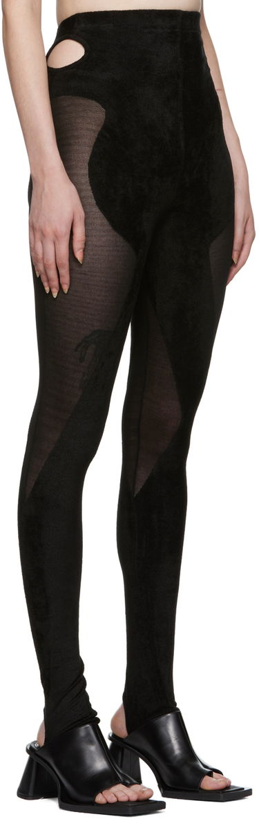 Damasker Dion Lee Chenille Leggings Grön | C7128P22, 4