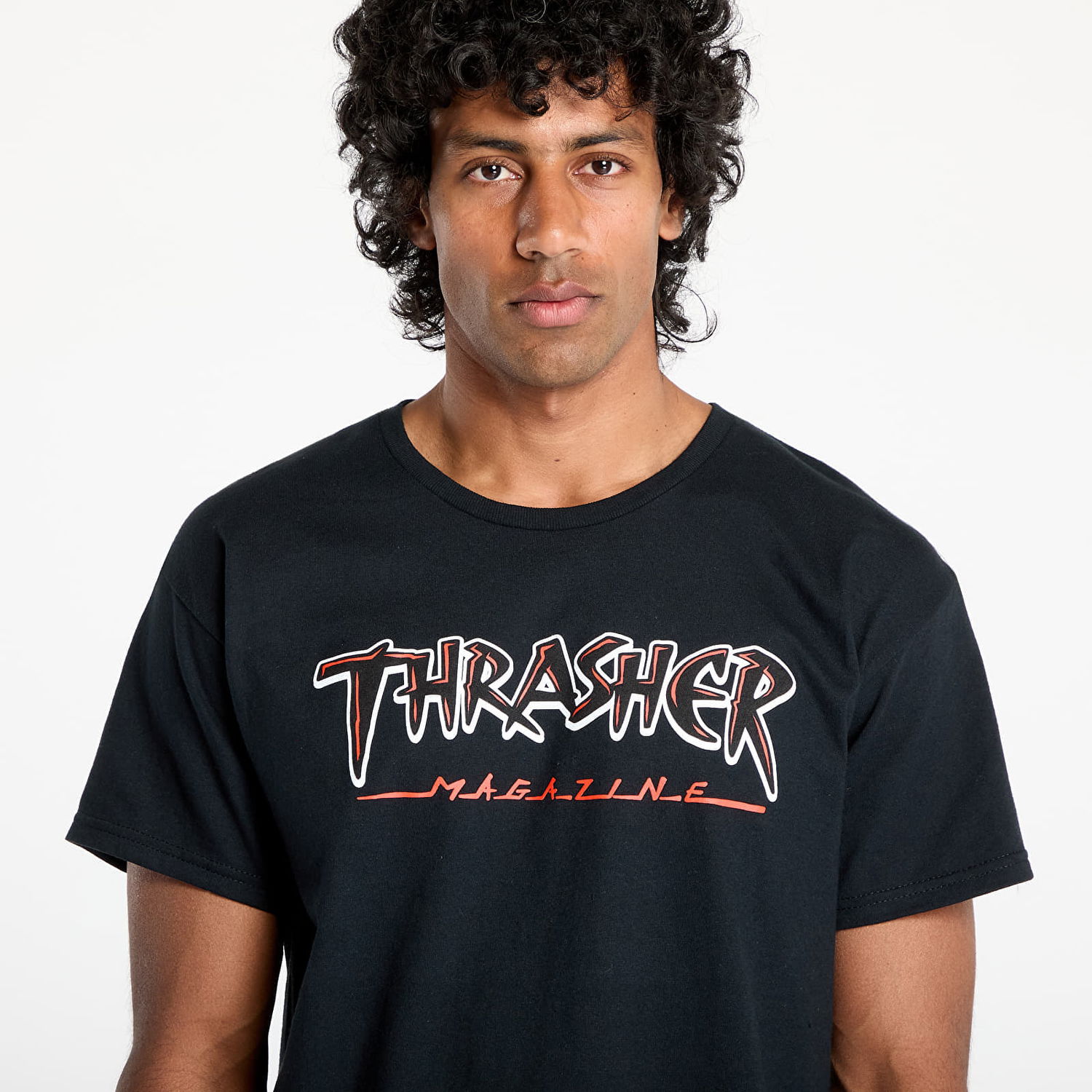 T-shirt Thrasher Thrasher Slash T-Shirt Svart | 145684, 1