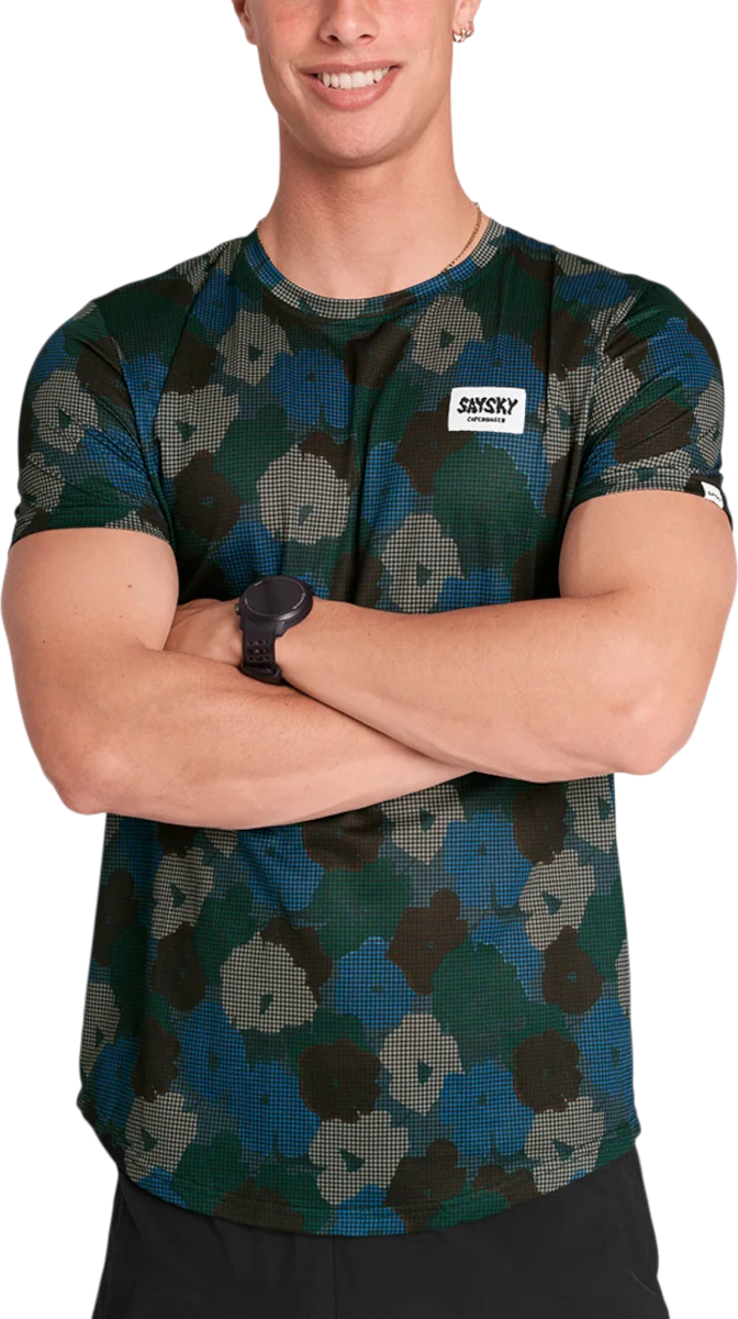 T-shirt Saysky Flower Combat T-Shirt Flerfärgad | omrss31c1046-omrss31c1046