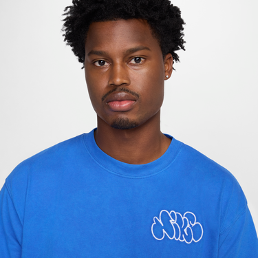 T-shirt Nike Nike Max90 Basketball T-Shirt Blå | HJ3315-480, 4