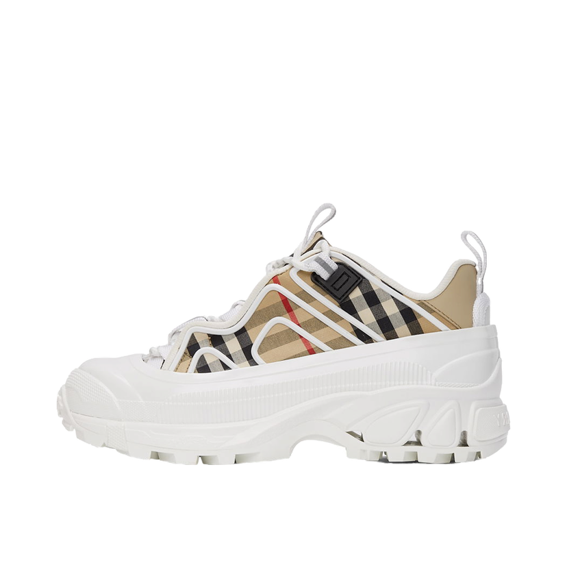 Sneakers och skor Burberry Check Arthur Sneakers 'White & Beige' Vit | 8039440